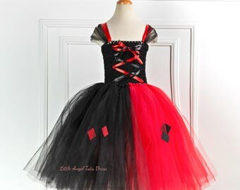 Suicide Squad Tutu Dress. Harley Quinn Dress. Daddy's Lil Monster. Harley Quinn Fancy Dress. Harley Quinn Outfit. Harley Quinn Costume.