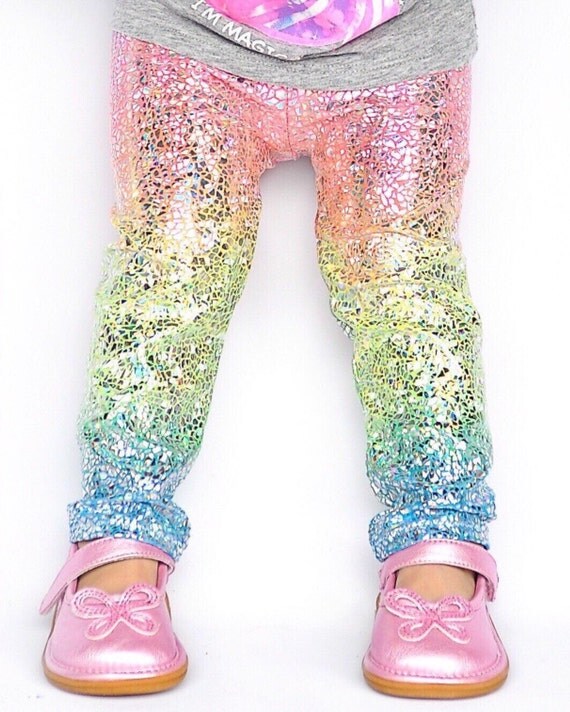 Unicorn leggings baby girl leggings toddler leggings kids
