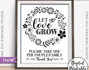 Download Let love grow | Etsy