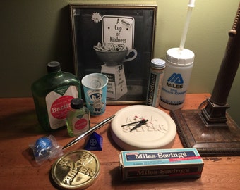 Vintage Miles Laboratory - Alka Seltzer - Bayer collection - Speedy - Bactine