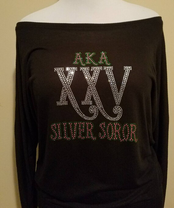 silver soror shirt