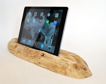 NEW! Wood iPad Stand / iPad Mini Stand / iPad Air Stand / iPad Holder / iPad Docking Station - Solid Reclaimed Wood