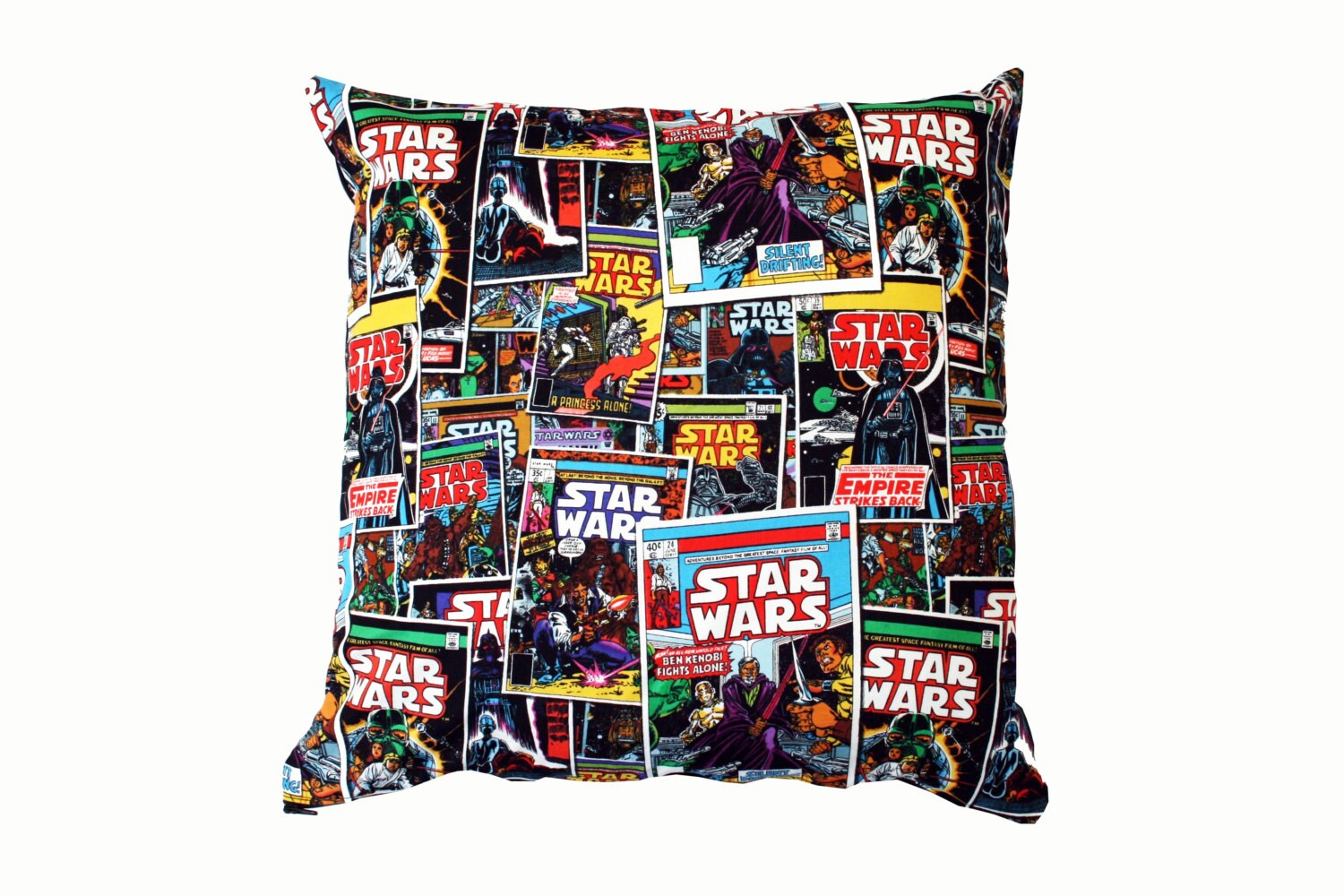 Classic Star Wars Comic Book Cushion. Ideal movie lover gift