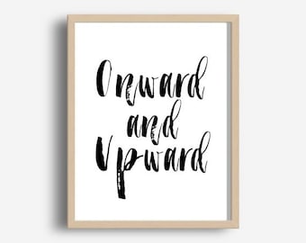 Onward and upward | Etsy