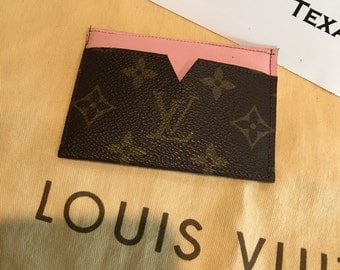 Handmade Louis Vuitton card holder