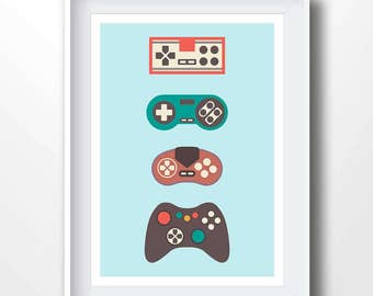 Nintendo Wall Art nintendo 64 controller patent patent print wall decor Nintendo Wall Art nintendo 64 controller patent patent print wall decor
