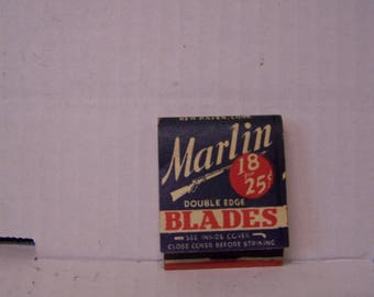 1940's Marlin Firearms Co. Book of Matches