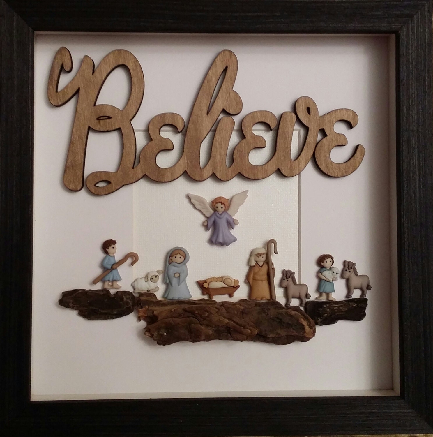 Nativity set Nativity wall art Christmas wall decor