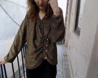 BIG July Sale!!! Vintage Gold Blouse