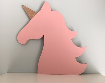 Licorne déco chambre enfant, bébé, turquoise, rose, naissance, enfant, décoration