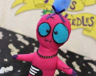 Creepy Cute Doll, Monster Doll, Zombie Doll, Scary Cute, Gothic Gift, Horror Cute, Spooky Doll, Scary Doll, Creature Doll, Horror Art Doll