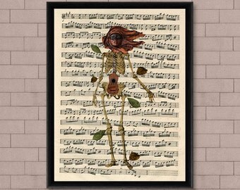 Sheet Music Wall Art sheet music art | etsy Sheet Music Wall Art sheet music art | etsy