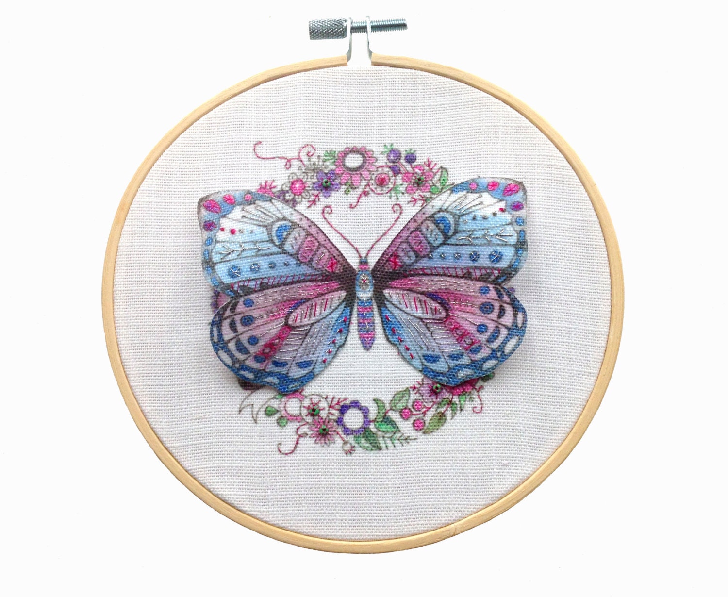 Butterfly embroidery pattern Butterfly embroidery pattern