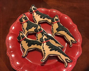 German Shepherd Dog Cookies