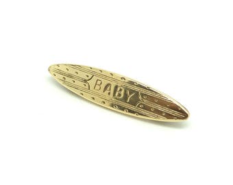 Baby Name Brooch | 1930s Brooch | Brooch Pin | Vintage Brooch | Vintage Pin | Name Brooch | Gilt Brooch | Small Brooch | Small Pin