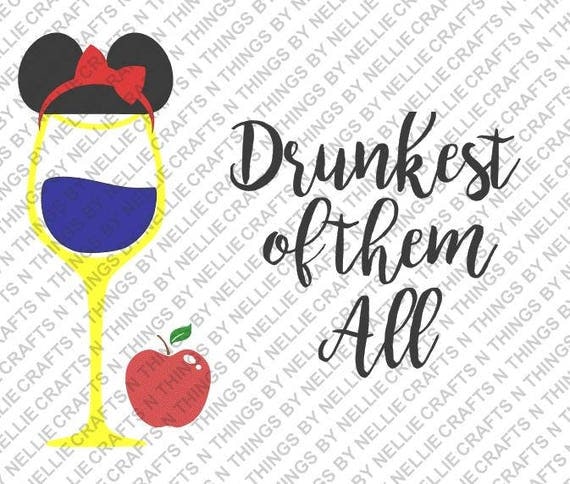 Download Disney Princess Wine SVG Set of 4 from ...