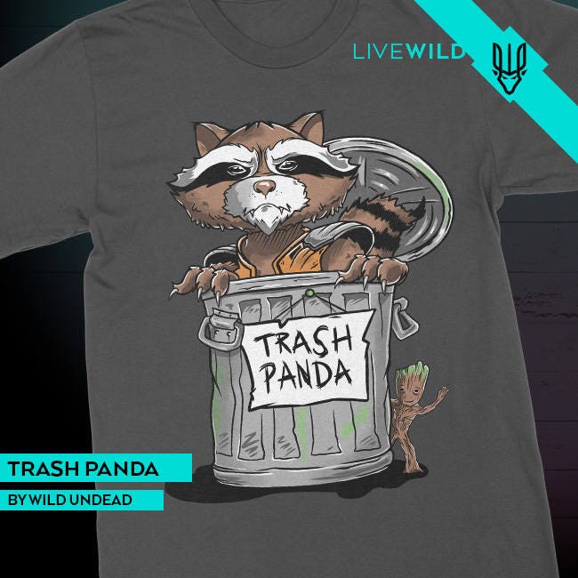 guardians of the galaxy rocket raccoon t shirt