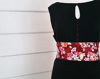 Obi Belt Women's Belt Australian Made Accessories Japanese Cotton Belt Wrap Belt Waist Cincher Waist Slimmer Reversible Belt Plus Size Belt