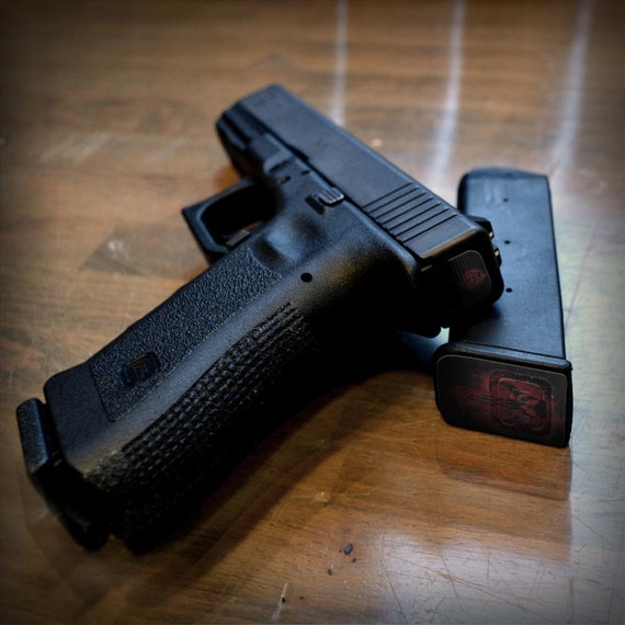 GunSkins Pistol Mag Skin Specialty Decal 6 Pack Mercenary