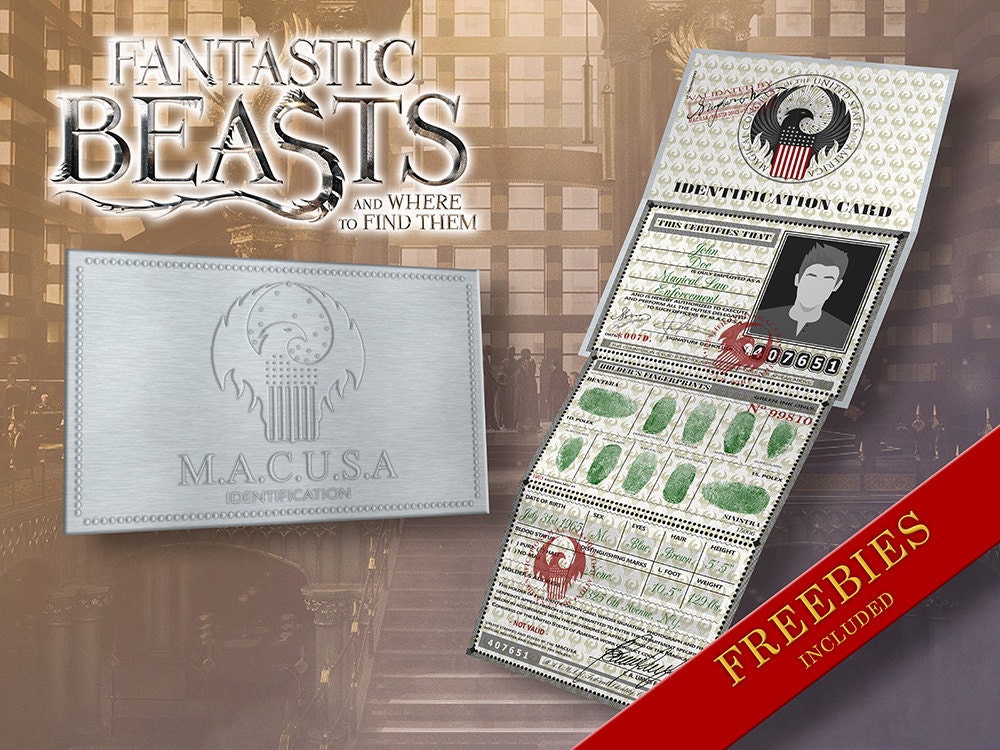 Macusa Identification Printable