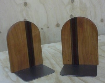 Wooden Book Ends