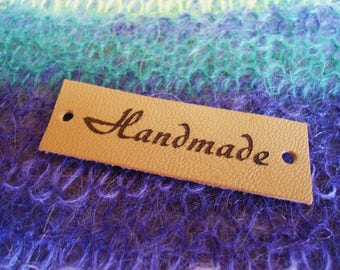 Knitting Accessories, Custom Clothing Labels, Knitting Labels, Leather Labels, Custom Tags, Clothing Labels, Personalized Label Tags