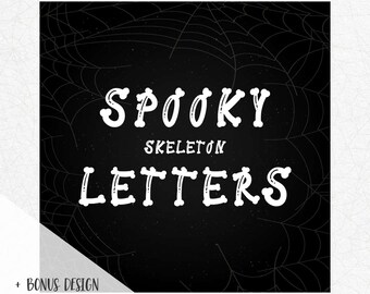 Svg Skeleton Bone Letters Svg Font Svg Halloween Letters Alphabet Letters Svg Cricut Files Silhouette Svg Files Svg Designs Svg Vinyl Design