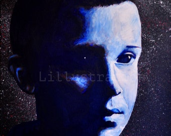 Eleven Stranger Things Painting or Print