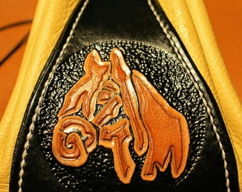Reinforced leather purses