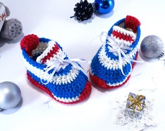 knitted nike baby shoes