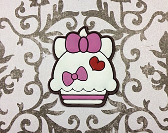 cat cupcake cabochon