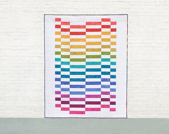 Staggered PDF Quilt Pattern