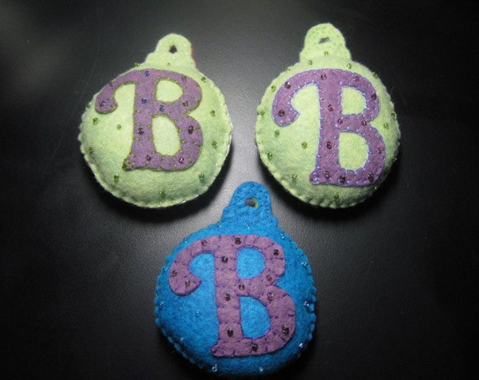 Personalized Felt Ornaments - SALE!!!!