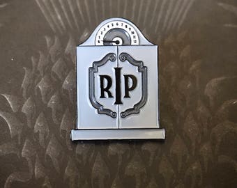 R.I.P. Tower of Terror Enamel Pin