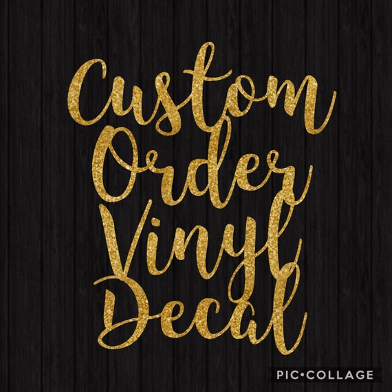 CUSTOM Vinyl DecalsWall/Car DecalsVinyl CutOutsDie Cut