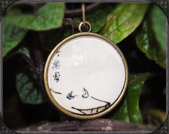 Ethno Cabochon necklace Zen
