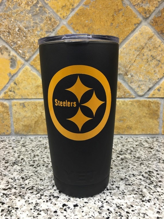 Pittsburg Steelers 10 18 20 30 36 64oz YETI by CUSTUMBLER on Etsy