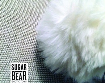 White Bunny Tail Butt Plug / Bunny Tail / Cosplay / Mature / BDSM /
