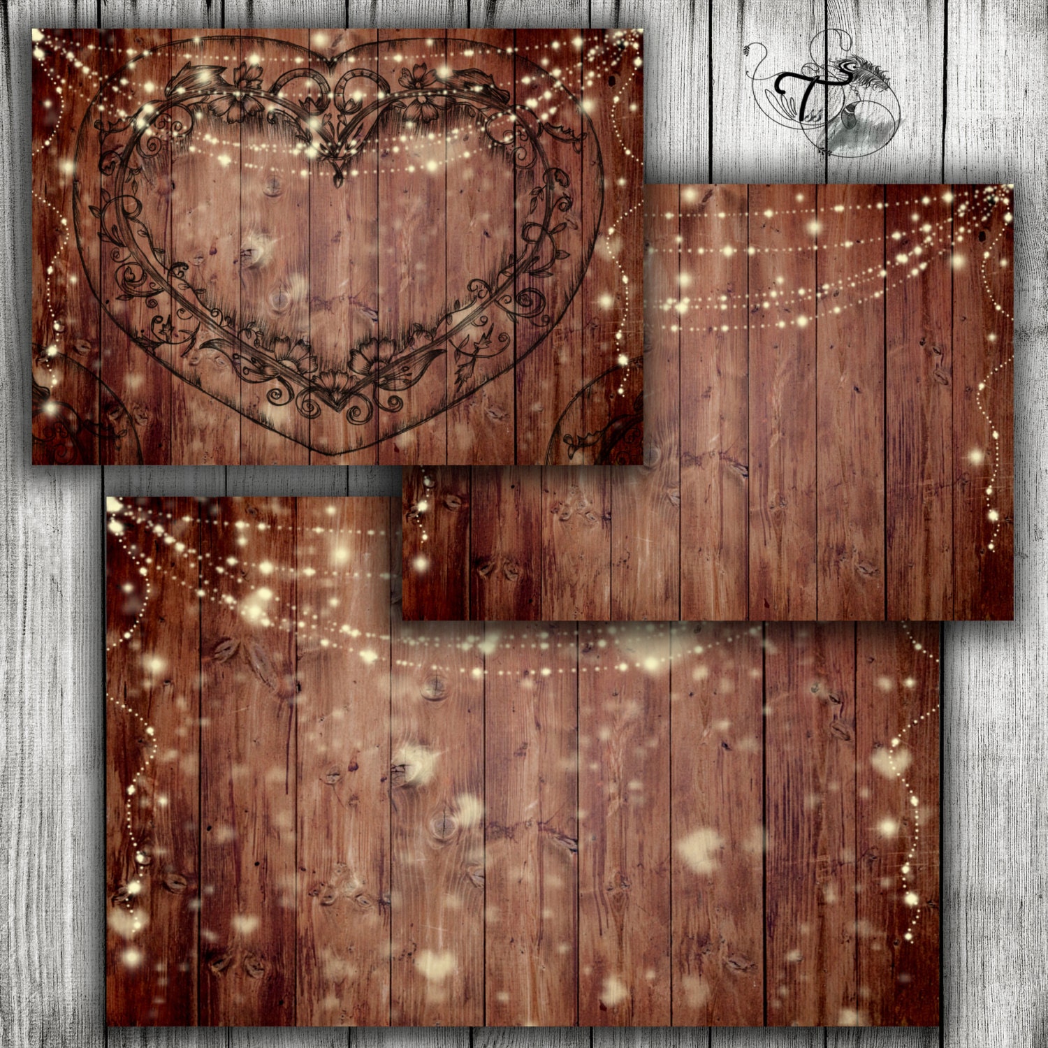 Rustic Wedding Printable Background Wood Wedding Invite Country 