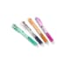 4pcs Set - Zebra Clip-on Slim 4C B4A5 4-Color 0.7mm Ballpoint Pens (4pcs) - Assorted Barrel