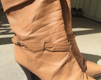 70's Camel zodiac boots
