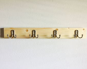 Wood Coat Rack, Coat Rack, Towel Rack