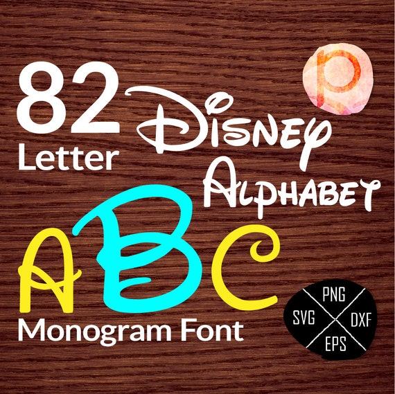 Free Free 254 Disney Letters Svg Free SVG PNG EPS DXF File