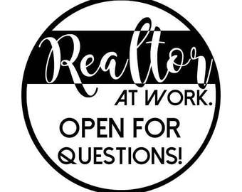 Realtor stickers | Etsy