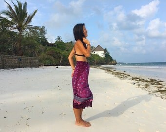 African Beach Sarong - Beach Blanket - Beach dresses - Pareo - Beach Towel - Coverups - Tribal Clothing - Headwraps - Leso