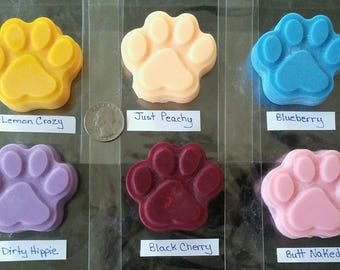 Ecosoya Soy Puppy Paw Shape Wax Melts Tarts Wickless Scented