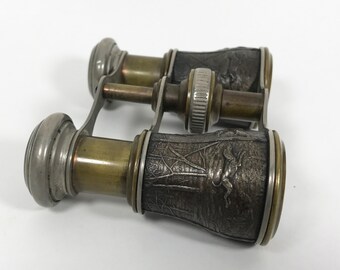 Cheval Paris Opera Glasses Marked Sportiere Paris - Stag and Hounds