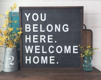 Welcome Wall Decor welcome home | etsy Welcome Wall Decor welcome home | etsy