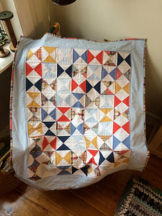 Items similar to Baby Boy Quilt on Etsy