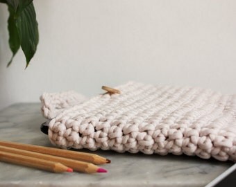 Chunky Knit Ipad case, Chunky Knit Tablet Case, Crochet Ipad sleeve, Knit Samsung Cover, Chunky Knit Tablet Sleeve, Crochet Tablet case
